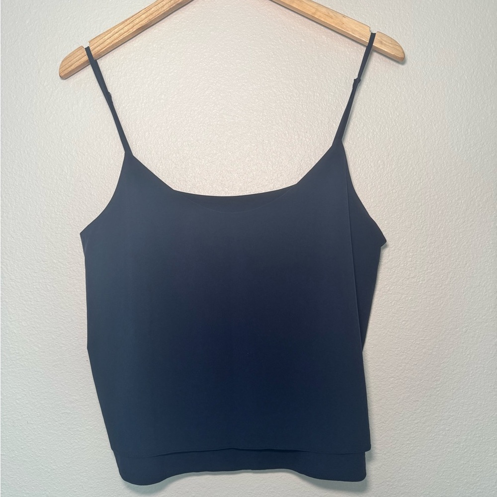 Athleta Navy Blue Spaghetti Strap top size M
